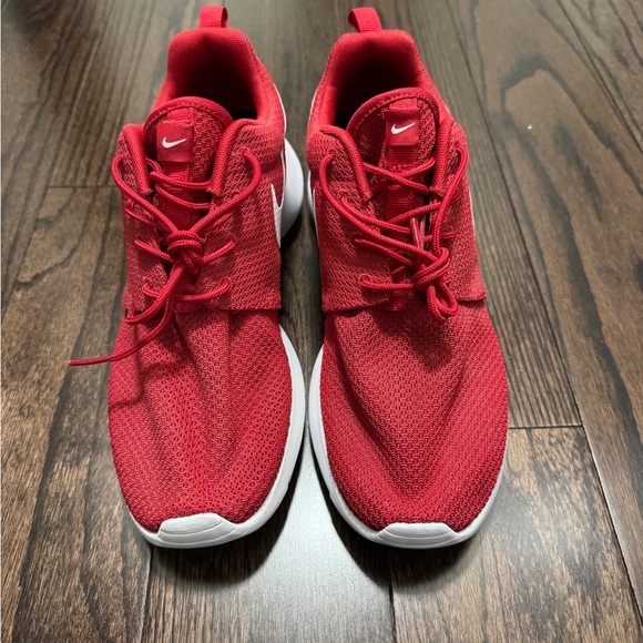 Nike Other - Nike Men’s Red Mesh Athletic Sneakers with White Soles